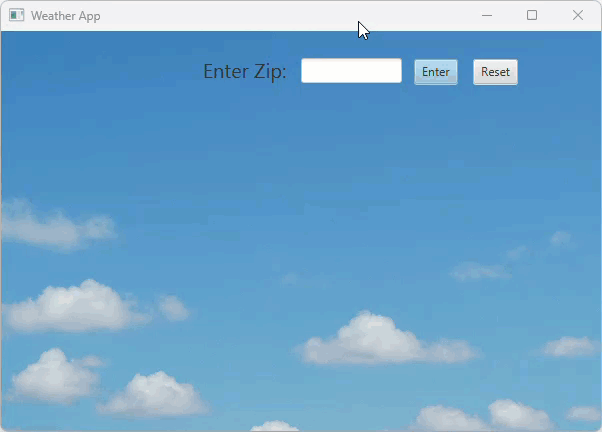 Weather App Demo